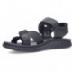 CLARKS WESLEY Herren Sandalen BLACK