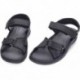 CLARKS WESLEY Herren Sandalen BLACK