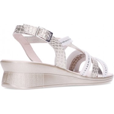 24 HOURS 26519 Damen Riemchensandale PLATINO