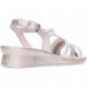24 HOURS 26519 Damen Riemchensandale PLATINO