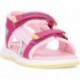 Pablosky 981780 Camping-Sandalen für Mädchen PINK_YELLOW