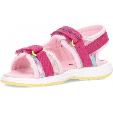Pablosky 981780 Camping-Sandalen für Mädchen PINK_YELLOW