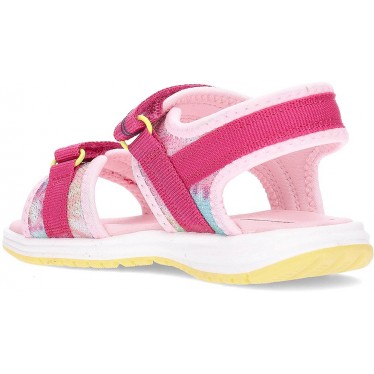 Pablosky 981780 Camping-Sandalen für Mädchen PINK_YELLOW