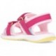 Pablosky 981780 Camping-Sandalen für Mädchen PINK_YELLOW