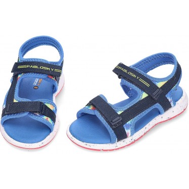 Pablosky Camping 981620 Jungen-Sandale NAVY_ROYAL