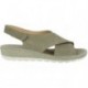 Doctor Cutillas 35410 Damen Sandalen mit überkreuzten Riemen TAUPE