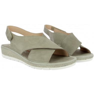 Doctor Cutillas 35410 Damen Sandalen mit überkreuzten Riemen TAUPE
