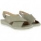 Doctor Cutillas 35410 Damen Sandalen mit überkreuzten Riemen TAUPE