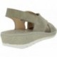 Doctor Cutillas 35410 Damen Sandalen mit überkreuzten Riemen TAUPE