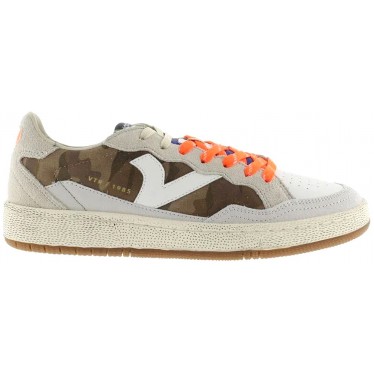 Victoria 8806106 Smash Neon Camo Herren Sneaker KAKI