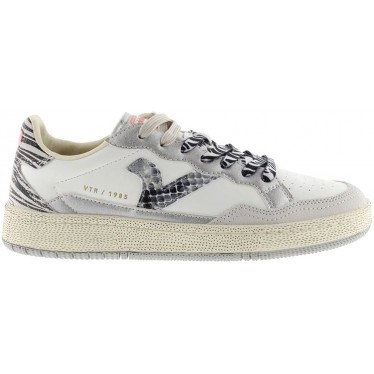 VICTORIA Smash Sneakers aus Leder im Animal-Mix 8806109 GRIS