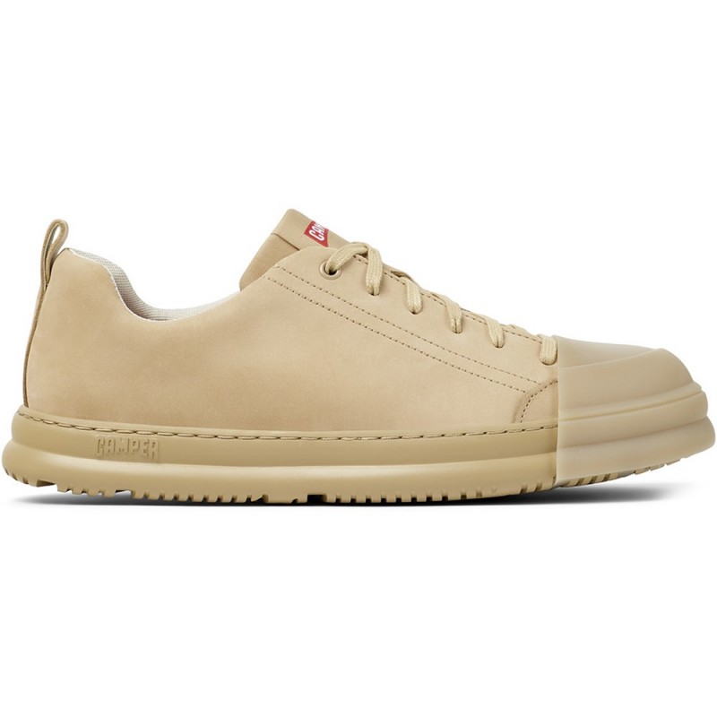 CAMPER Junction Runner K100978 Leder-Sneaker BEIGE_010