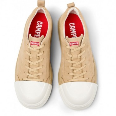 CAMPER Junction Runner K100978 Leder-Sneaker BEIGE_010