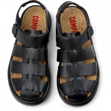 CAMPER Pelotas Flota K100938 Ledersandalen NEGRO_003
