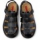 CAMPER Pelotas Flota K100938 Ledersandalen NEGRO_003