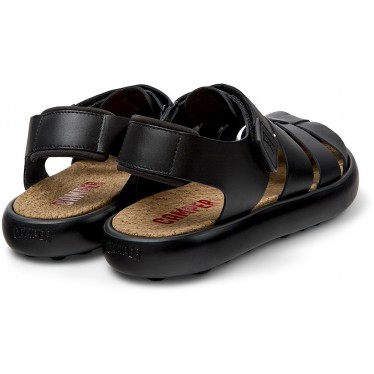 CAMPER Pelotas Flota K100938 Ledersandalen NEGRO_003