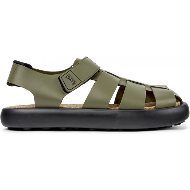 CAMPER Pelotas Flota K100938 Ledersandalen VERDE_004