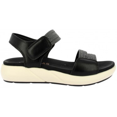 Doctor Cutillas 31408 Elastische Damensandalen NEGRO