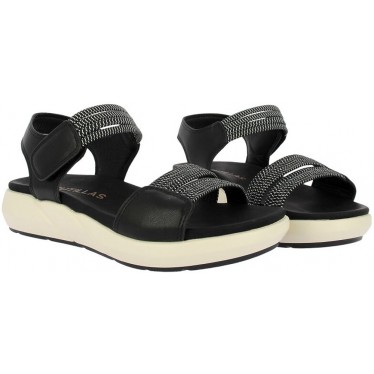 Doctor Cutillas 31408 Elastische Damensandalen NEGRO