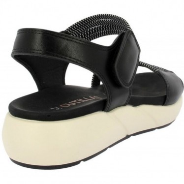 Doctor Cutillas 31408 Elastische Damensandalen NEGRO