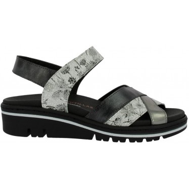 Doctor Cutillas Damensandalen 36149 Selbstklebend NEGRO