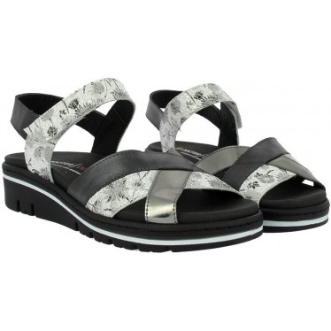 Doctor Cutillas Damensandalen 36149 Selbstklebend NEGRO