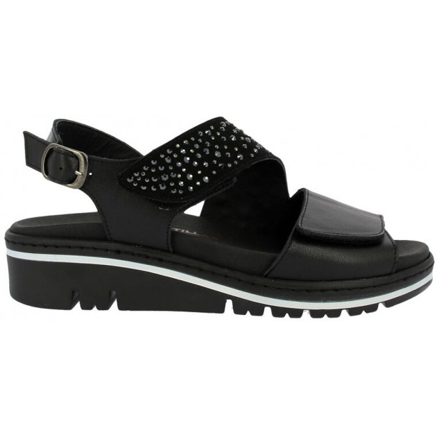 Doctor Cutillas Damensandalen 36146 NEGRO Doctor Cutillas Damensandalen 36146 NEGRO