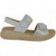 Doctor Cutillas 46019 Selbstklebende Damensandalen BLANCO