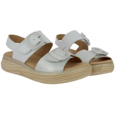 Doctor Cutillas 46019 Selbstklebende Damensandalen BLANCO