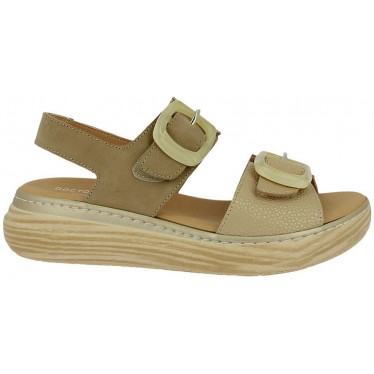 Doctor Cutillas 46019 Selbstklebende Damensandalen TAUPE