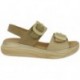 Doctor Cutillas 46019 Selbstklebende Damensandalen TAUPE