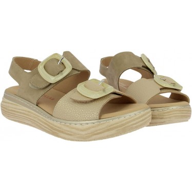 Doctor Cutillas 46019 Selbstklebende Damensandalen TAUPE