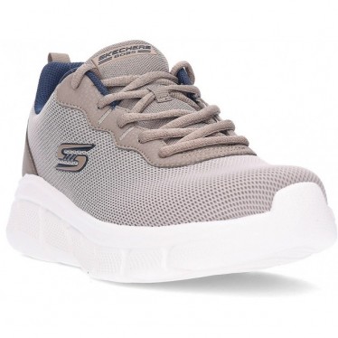 Turnschuhe SKECHERS Bobs B Flex Icy Edge 118109 TAUPE