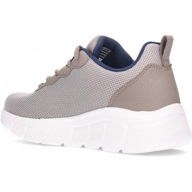 Turnschuhe SKECHERS Bobs B Flex Icy Edge 118109 TAUPE