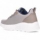 Turnschuhe SKECHERS Bobs B Flex Icy Edge 118109 TAUPE
