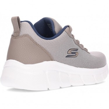 Turnschuhe SKECHERS Bobs B Flex Icy Edge 118109 TAUPE
