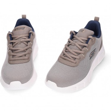 Turnschuhe SKECHERS Bobs B Flex Icy Edge 118109 TAUPE