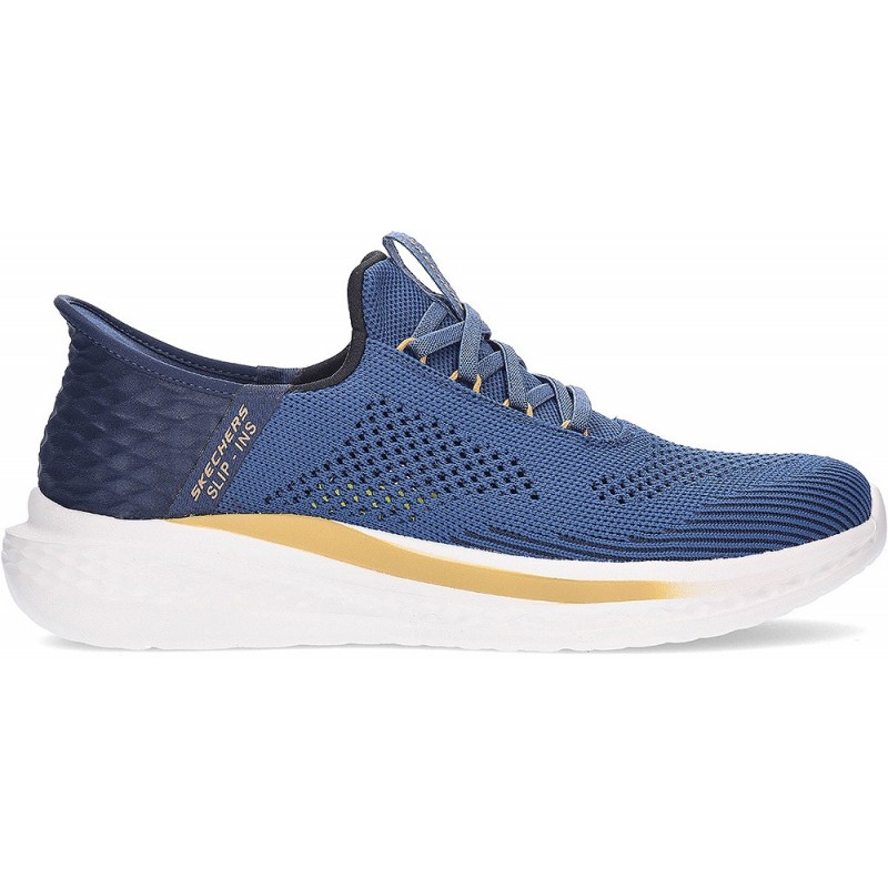 Turnschuhe SKECHERS Slip-ins Relaxed Fit 210810 BLUE