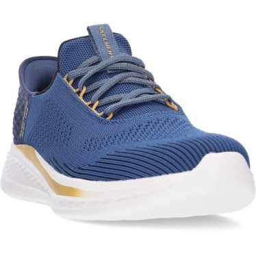 Turnschuhe SKECHERS Slip-ins Relaxed Fit 210810 BLUE