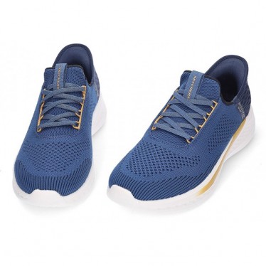 Turnschuhe SKECHERS Slip-ins Relaxed Fit 210810 BLUE