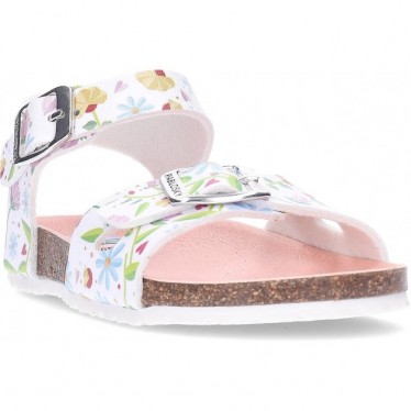 Pablosky Bio 439604 Mädchen-Sandalen BLANCO_FANTASIA