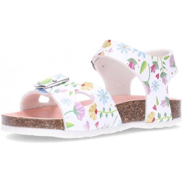 Pablosky Bio 439604 Mädchen-Sandalen BLANCO_FANTASIA