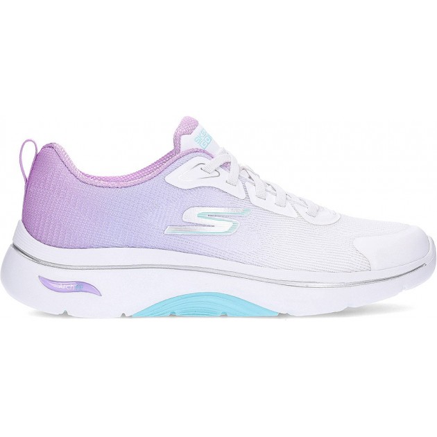 SKECHERS Go Walk Meredith Turnschuhe 125333 WHITE_LAVENDER SKECHERS Go Walk Meredith Turnschuhe 125333 WHITE_LAVENDER