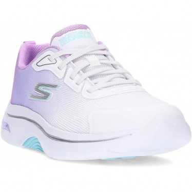 SKECHERS Go Walk Meredith Turnschuhe 125333 WHITE_LAVENDER