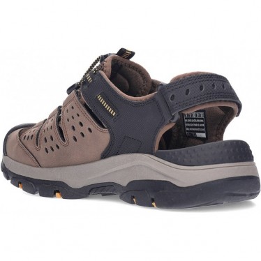 SKECHERS Tresmen Menard Herren Sandale 205113 BROWN_BLACK