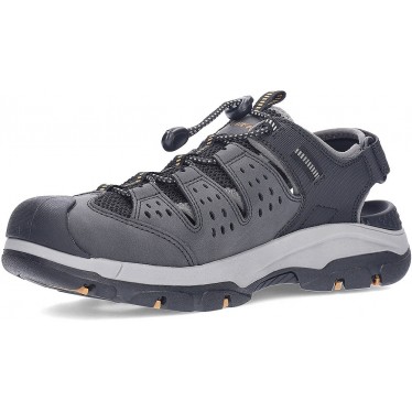 SKECHERS Tresmen Menard Herren Sandale 205113 BLACK