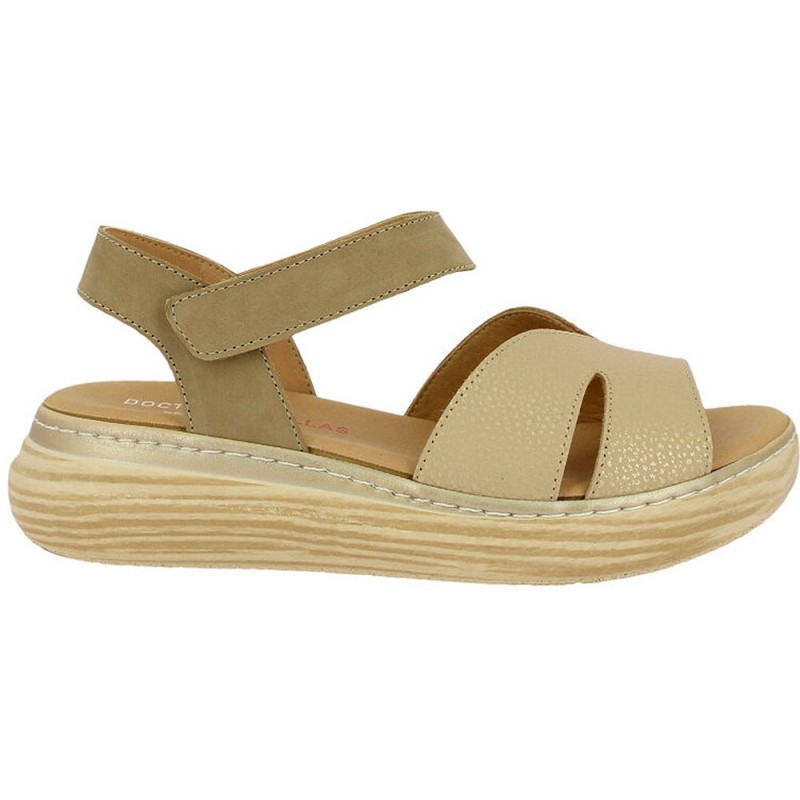 Doctor Cutillas Damensandalen 46018 TAUPE