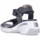 CETTI C-1317 V25 Damensandalen NEGRO