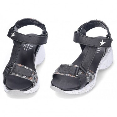 CETTI C-1317 V25 Damensandalen NEGRO