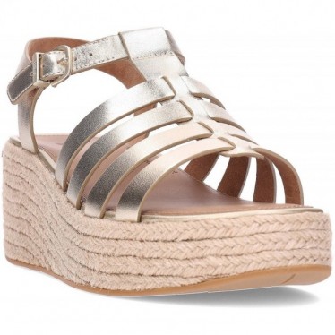 FITFLOP Plateau Espadrille JF5 Damen Sandalen PLATINO